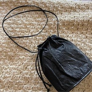 Womens leather crossbody bag